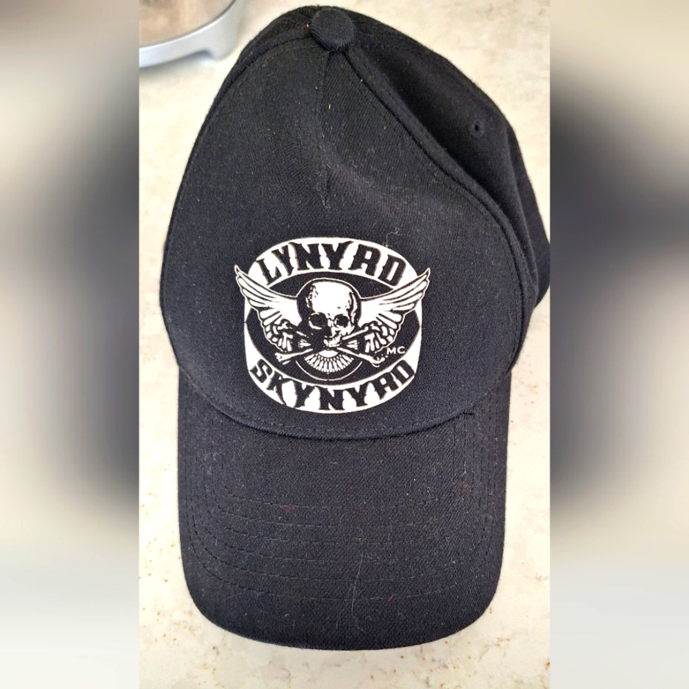 Vintage 2005 Lynyrd Skynyrd Baseball Cap Black 85%Wool